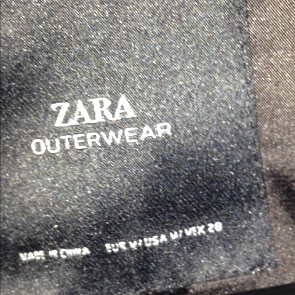 Zara Black Faux Fur Jacket - Picture 4 of 4